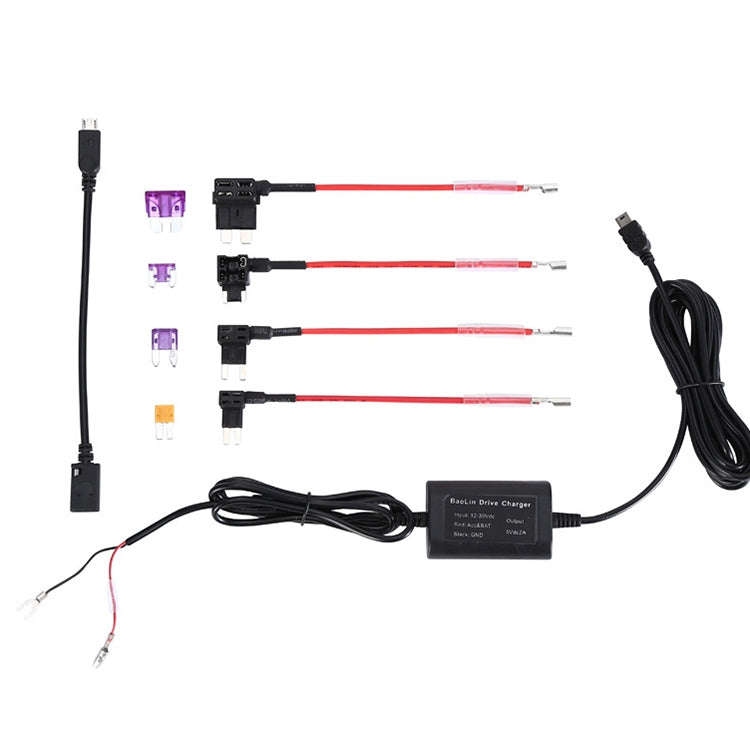 Vehicle Data Recorder Voltage Drop Line 12V to 5V Low Voltage Protection Electrical Appliance Ste...