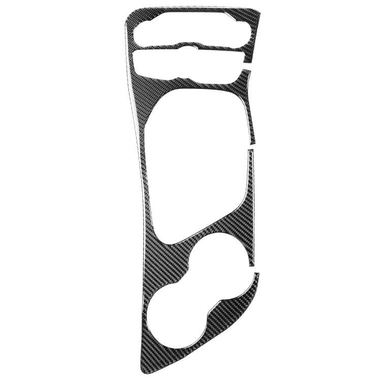 Carbon Fiber Car Central Control Gear Frame Decorative Sticker for Dodge Challenger 2015 to Now, ...