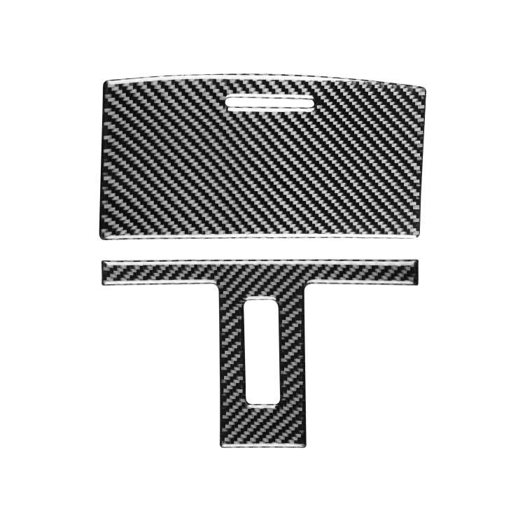 2 PCS / Set Carbon Fiber Car Reading Light Panel Decorative Sticker for Dodge Challenger 2015 to ...