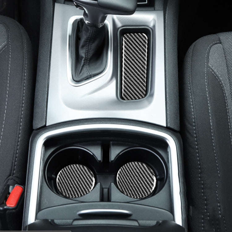 11 PCS / Set Carbon Fiber Car Door Slot Pad Decorative Sticker for Dodge Challenger 2015 to Now, ...