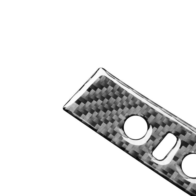 2 PCS / Set Carbon Fiber Car Central Control Panel A Version Decorative Sticker for Lexus GS 2006...