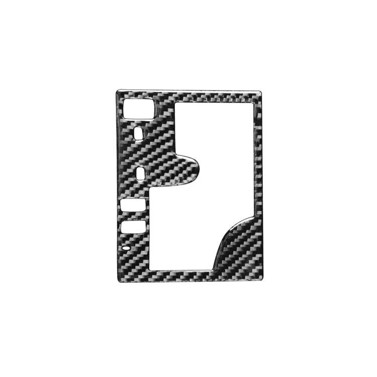 Carbon Fiber Car Gear Panel Outside Frame A Version Decorative Sticker for Lexus GS 2006-2011,Lef...