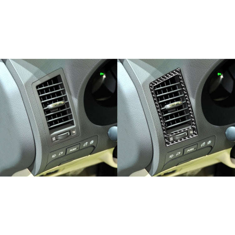 2 PCS / Set Carbon Fiber Car Left and Right Air Outlets Decorative Sticker for Lexus GS 2006-2011...