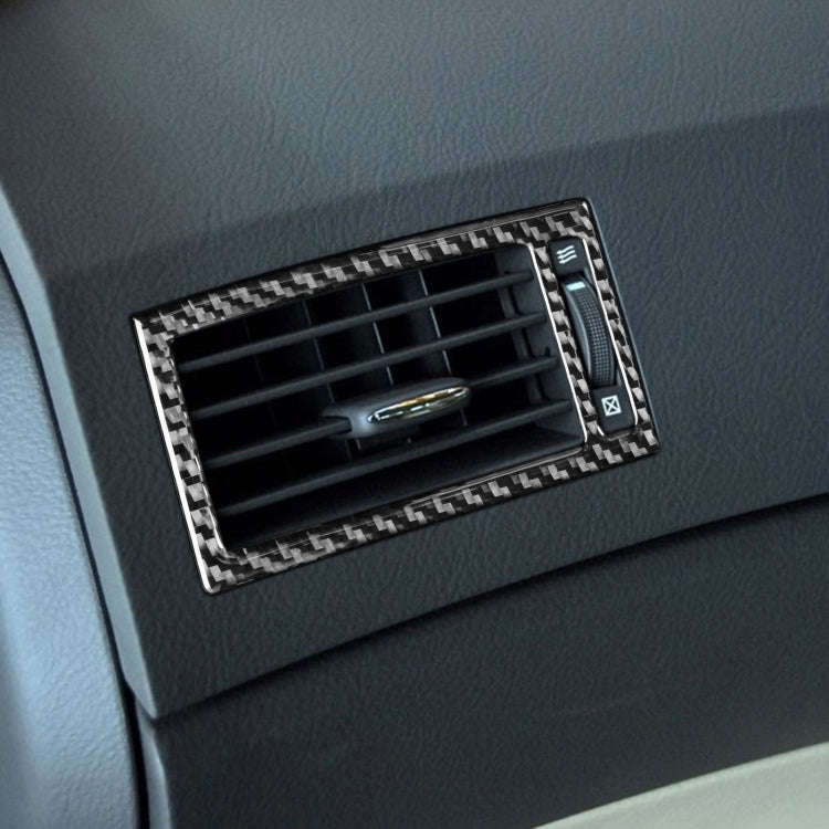 2 PCS / Set Carbon Fiber Car Left and Right Air Outlets Decorative Sticker for Lexus GS 2006-2011...