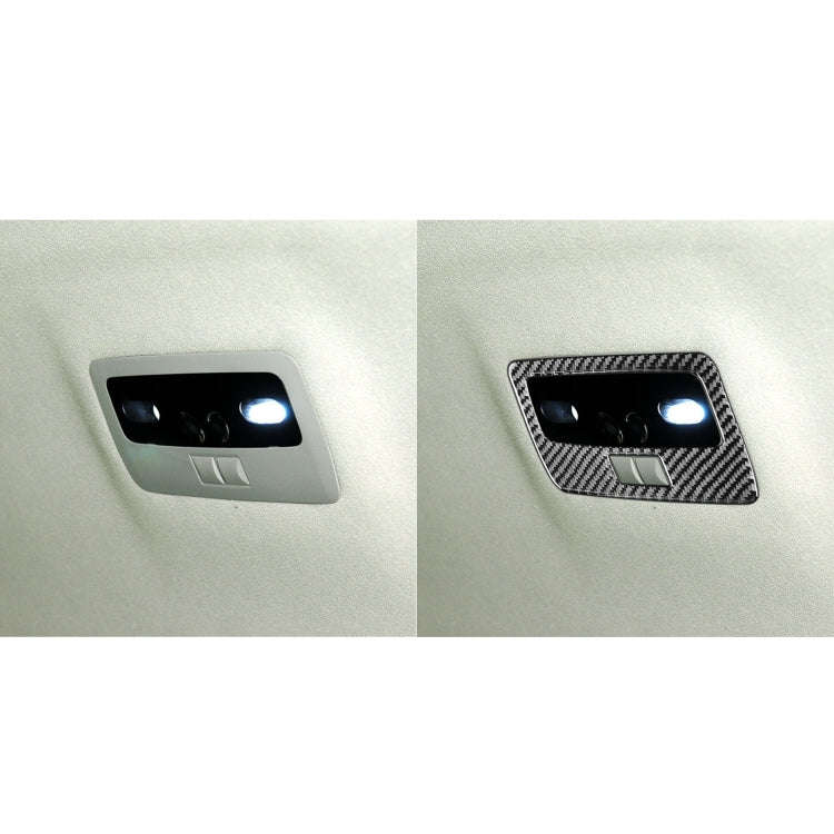 Carbon Fiber Car Rear Reading Light Panel Decorative Sticker for Lexus GS 2006-2011,Left and Righ...
