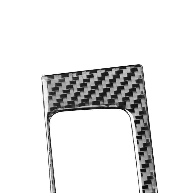 2 PCS / Set Carbon Fiber Car Central Control Card Box Panel Decorative Sticker for Honda CRV 2007...
