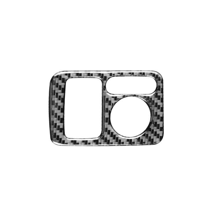 Carbon Fiber Car Rearview Mirror Adjustment Switch Frame Decorative Sticker for Honda CRV 2007-20...