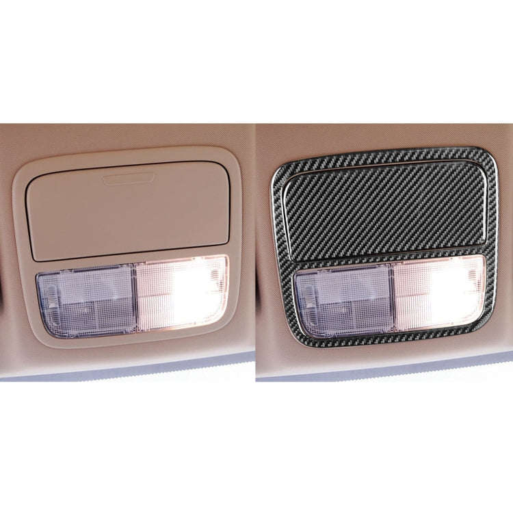 2 PCS / Set Carbon Fiber Car Front Reading Light Panel Decorative Sticker for Honda CRV 2007-2011...