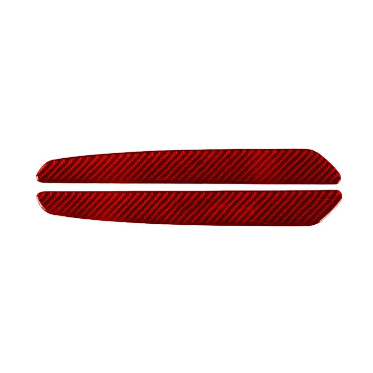 2 PCS / Set Carbon Fiber Car Welcome Pedal Decorative Sticker for Alfa Romeo Giulia 2017-2019,Lef...