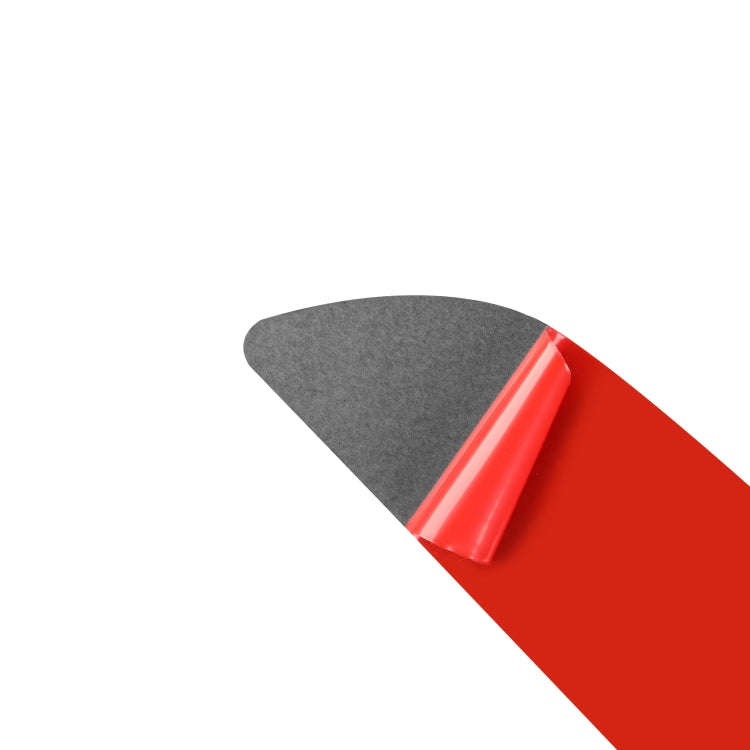 Carbon Fiber Car Co-pilot Trim Red Edge with Hole Decorative Sticker for Audi Q3 2013-2018,Left D...