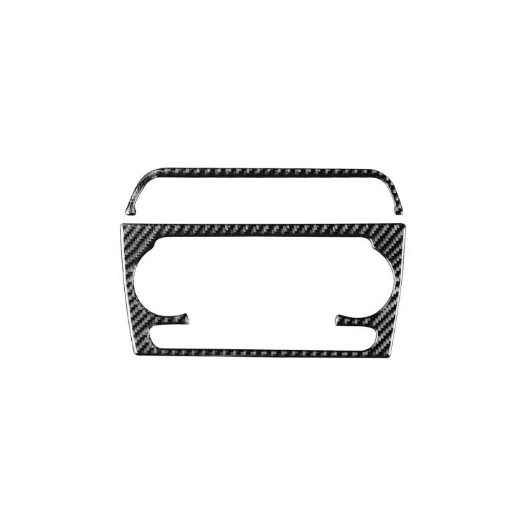 2 PCS / Set Carbon Fiber Car Air Conditioning Knob Frame Decorative Sticker for Audi Q3 2013-2018...