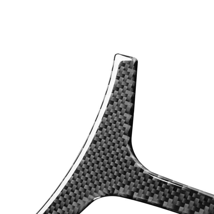 2 PCS / Set Carbon Fiber Car Central Control CD Outside Frame Decorative Sticker for Audi Q3 2013...