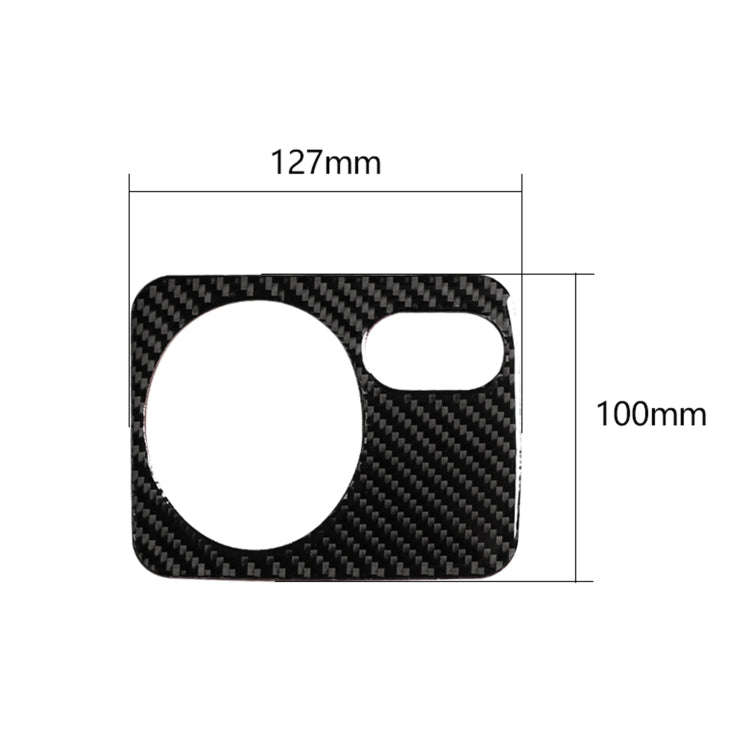 Carbon Fiber Car Headlight Switch Panel Decorative Sticker for Volkswagen Golf 6 2008-2012, Left ...