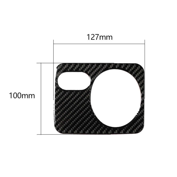 Carbon Fiber Car Headlight Switch Panel Decorative Sticker for Volkswagen Golf 6 2008-2012, Right...
