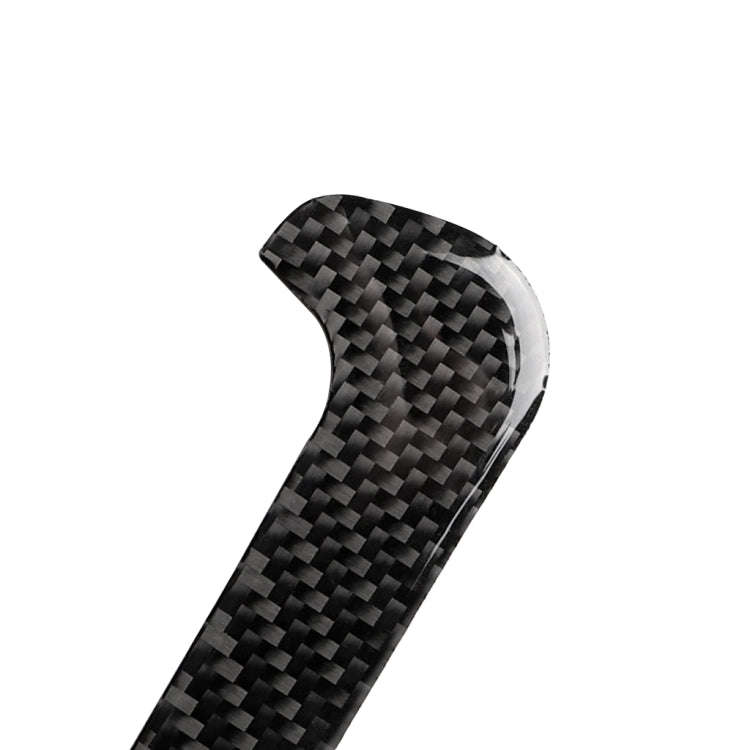 Carbon Fiber Car Central Control Strip Decorative Sticker for Volkswagen Golf 6 2008-2012, Right ...