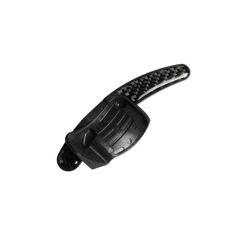 Carbon Fiber Car Central Steering Wheel Paddles Decorative Sticker for Volkswagen Golf 6 2008-2012