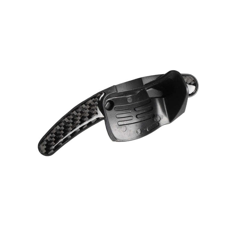 Carbon Fiber Car Central Steering Wheel Paddles Decorative Sticker for Volkswagen Golf 6 2008-2012