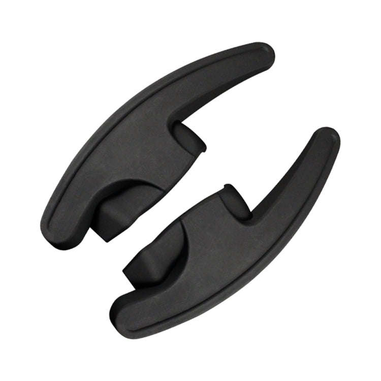 Carbon Fiber Car Central Steering Wheel Paddles Decorative Sticker for Volkswagen Golf 6 2008-2012