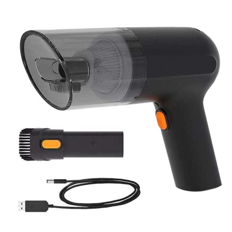 Car Portable Handheld Powerful Vacuum Cleaner Style: Wireless (Black)