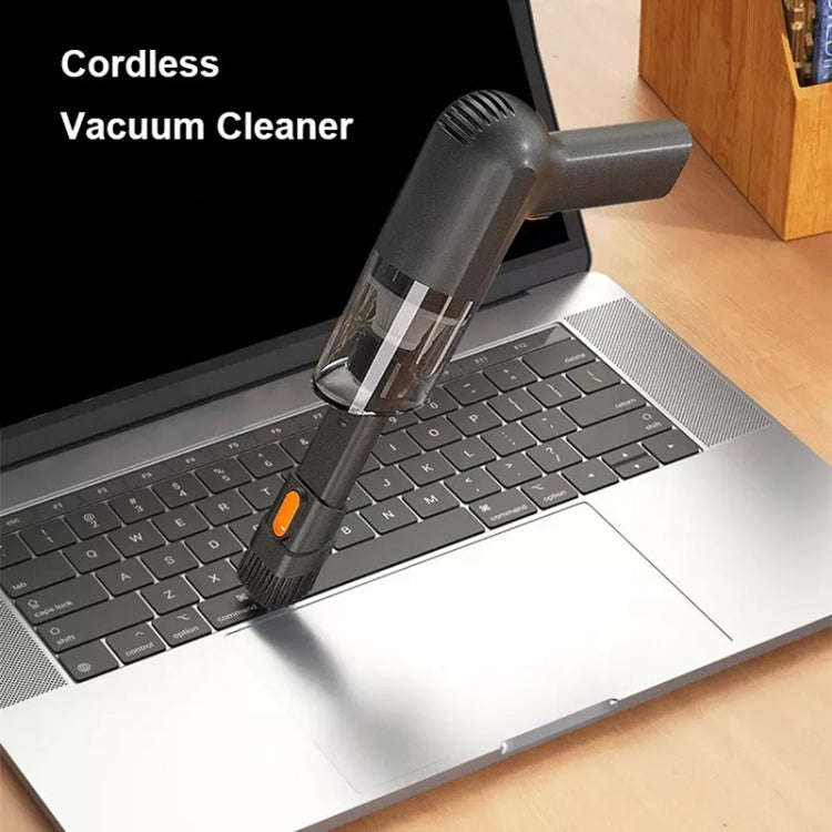 Car Portable Handheld Powerful Vacuum Cleaner Style: Wireless (Orange)