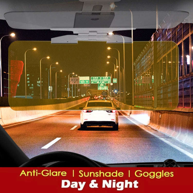 Car Buttons Day Night 2 in 1 Dazzling Goggle Sunshade
