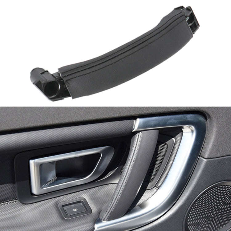 For Land Rover Discovery 2015-2019 Car Leather Texture Inside Door Left Handle LR076163, Left Dri...
