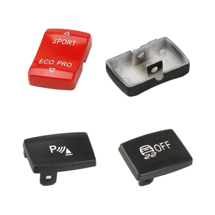 For BMW 3 Series Left Driving Car Central Control Multi-function ESP Button 6131 9252 912(Black)