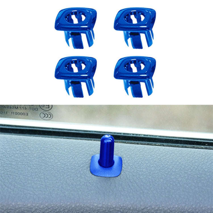 For BMW 5 Series 2011-2017 4 in 1 Car Interior Door Window Trim Panel Locking Knob Button Cover 5...