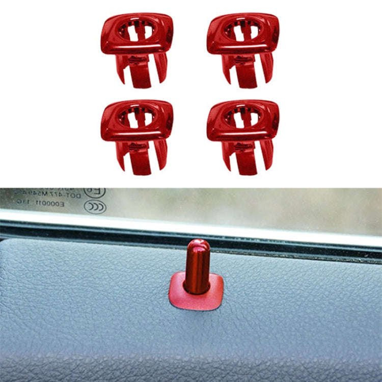 For BMW 5 Series 2011-2017 4 in 1 Car Interior Door Window Trim Panel Locking Knob Button Cover 5...
