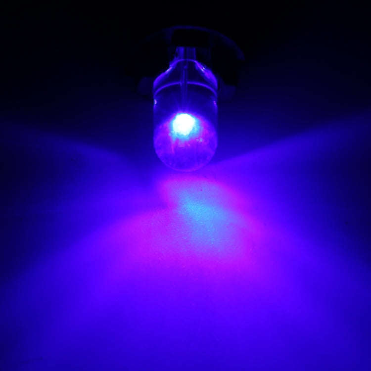 50pcs T10 DC24V / 0.36W / 0.03A Car Clearance Light COB Lamp Beads (Blue Light)