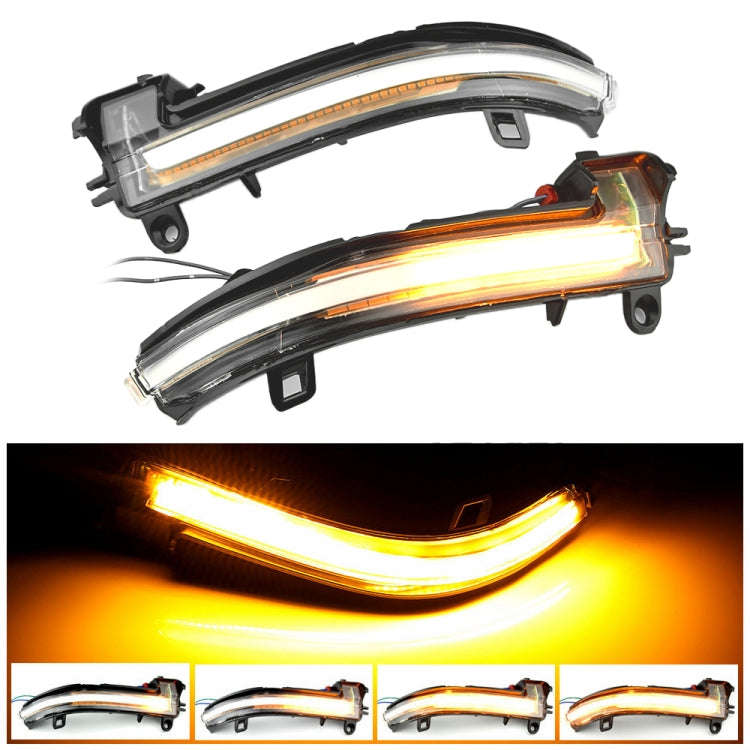 1 Pair For BMW 3 Series F20 Car Dynamic LED Turn Signal Light Rearview Mirror Flasher Water Blink...