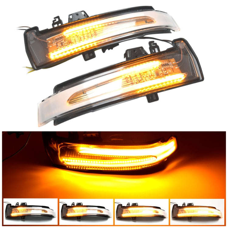 1 Pair For Mercedes-Benz A Class W176 2013-2017 Car Dynamic LED Turn Signal Light Rearview Mirror...
