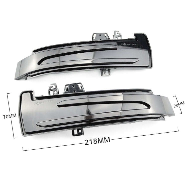 1 Pair For Mercedes-Benz A Class W176 2013-2017 Car Dynamic LED Turn Signal Light Rearview Mirror...
