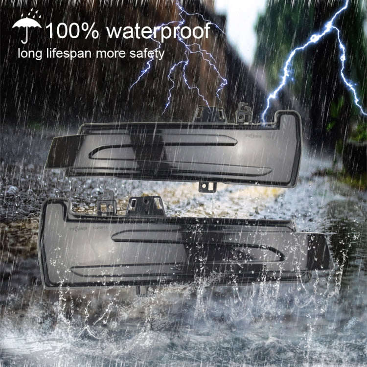 1 Pair For Mercedes-Benz A Class W176 2013-2017 Car Dynamic LED Turn Signal Light Rearview Mirror...