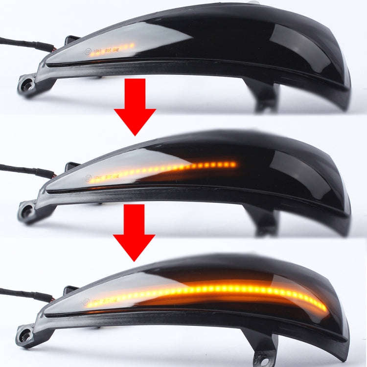 1 Pair For Honda Civic 2006-2011 Car Dynamic LED Turn Signal Light Rearview Mirror Flasher Water ...