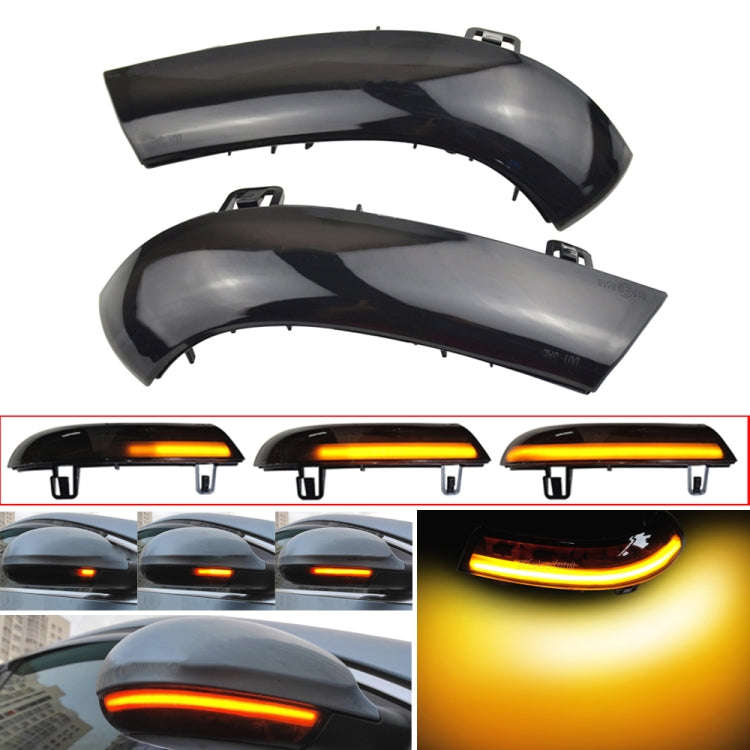 2pcs For Volkswagen Golf 5 MK5 2003-2008 Car Dynamic LED Turn Signal Light Rearview Mirror Flashe...