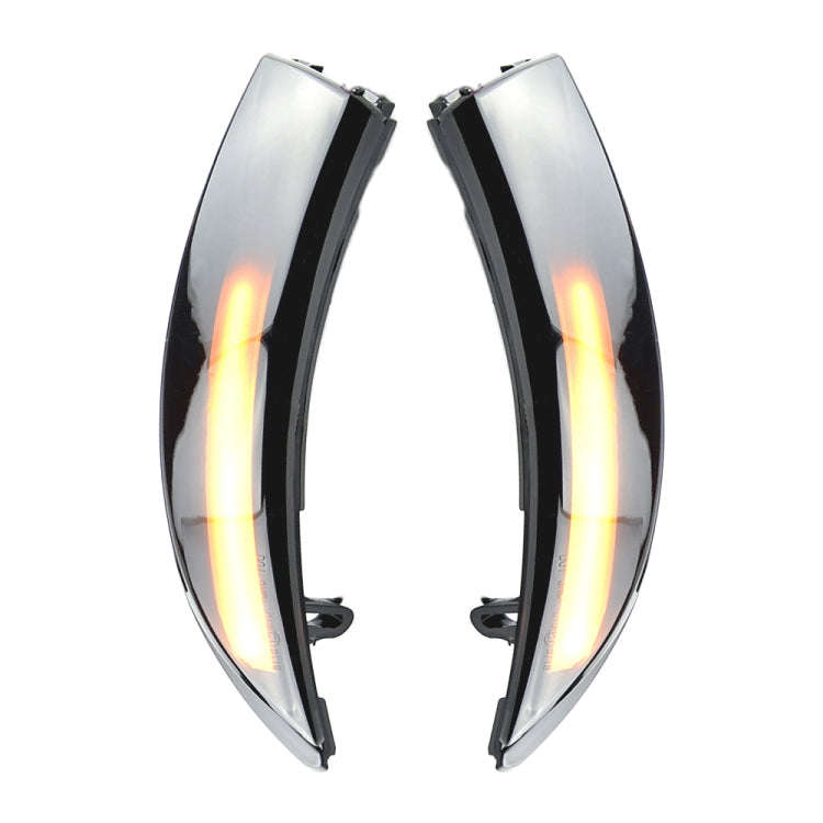 1 Pair For Ford Fiesta 2008-2017 Car Dynamic LED Turn Signal Light Rearview Mirror Flasher Water ...