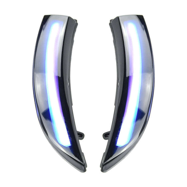 1 Pair For Ford Fiesta 2008-2017 Car Dynamic LED Turn Signal Light Rearview Mirror Flasher Water ...