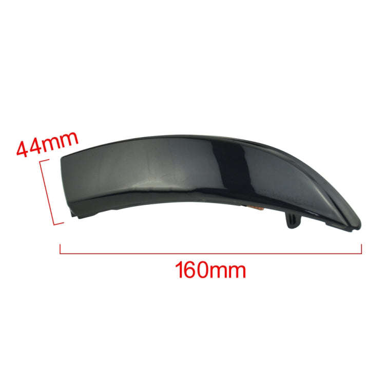 1 Pair For Ford Fiesta 2008-2017 Car Dynamic LED Turn Signal Light Rearview Mirror Flasher Water ...