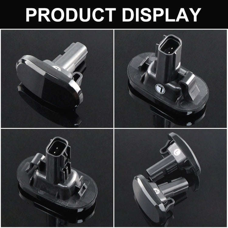 2pcs For Suzuki Jimny JB64W 2018/07- Car Dynamic LED Fender Side Light (Transparent)