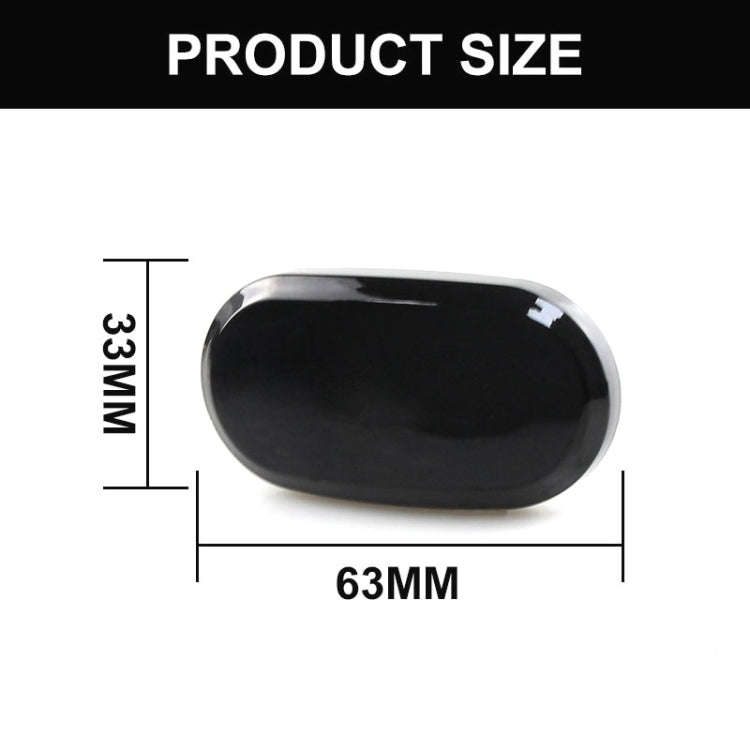 2pcs For Suzuki Jimny JB64W 2018/07- Car Dynamic LED Fender Side Light (Transparent)