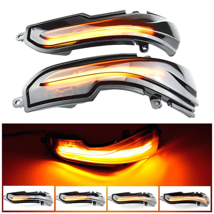 1 Pair For Infiniti Q30 2016-2019 Car Dynamic LED Turn Signal Light Rearview Mirror Flasher Water...