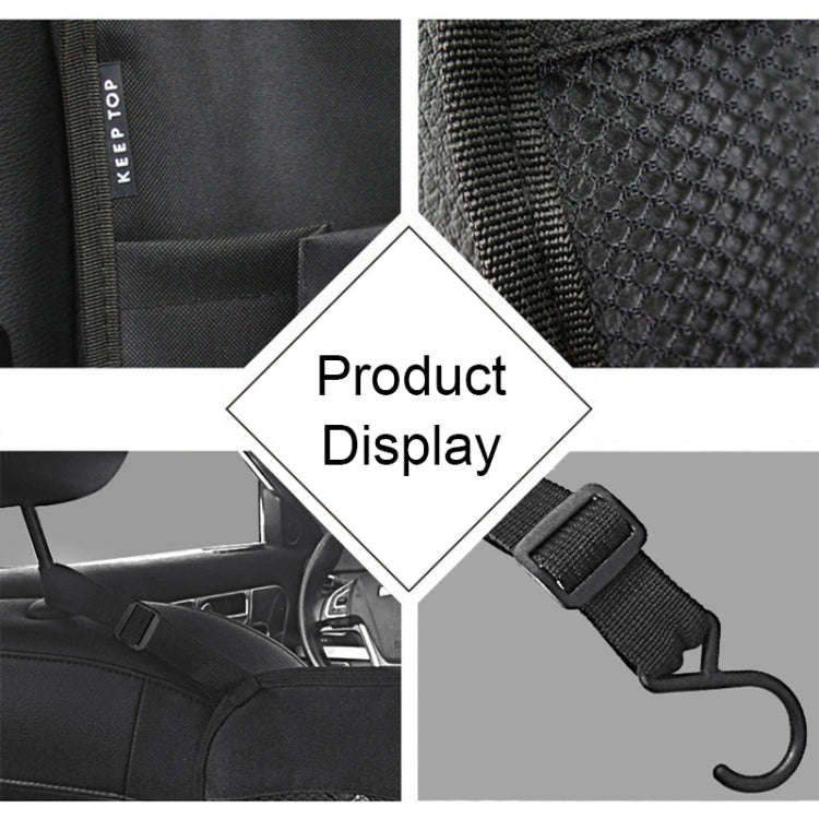 Universal Car Rear Seat Pocket Bag (Black)