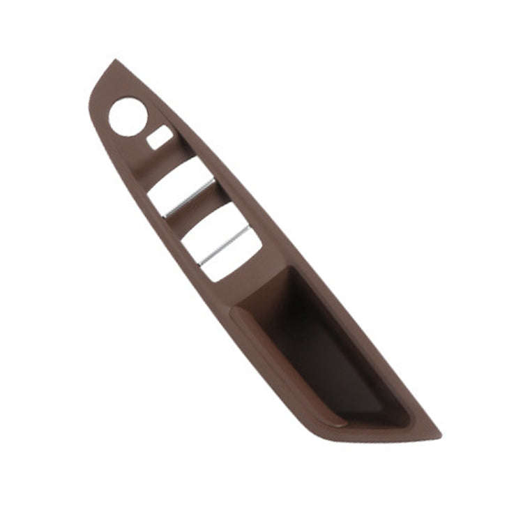 For BMW F10 2011-2017 Right Driving Car Door Window Lift Switch Trim Panel (Coffee)