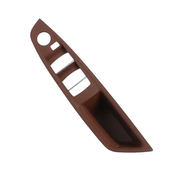 For BMW F10 2011-2017 Right Driving Car Door Window Lift Switch Trim Panel (Wine Red)