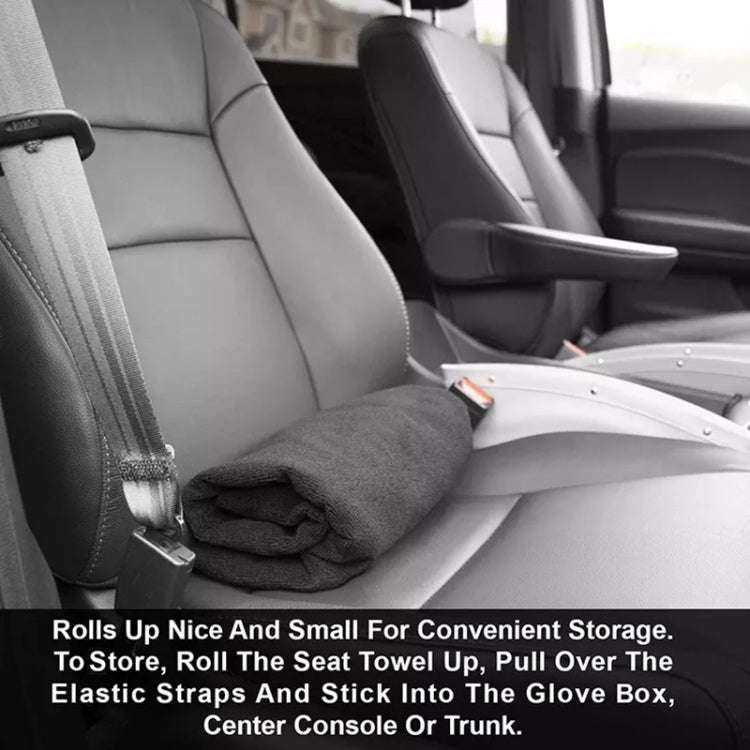 Car Universal Waterproof Anti-skid Seat Cover (White)