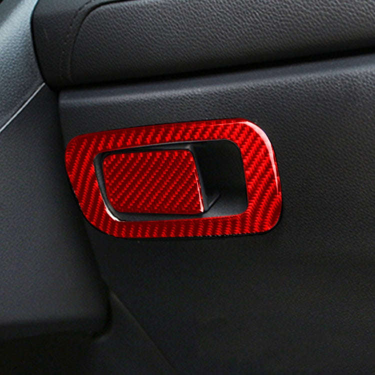 Car Carbon Fiber Storage Box Switch Frame Decorative Sticker for Honda Tenth Generation Civic 201...