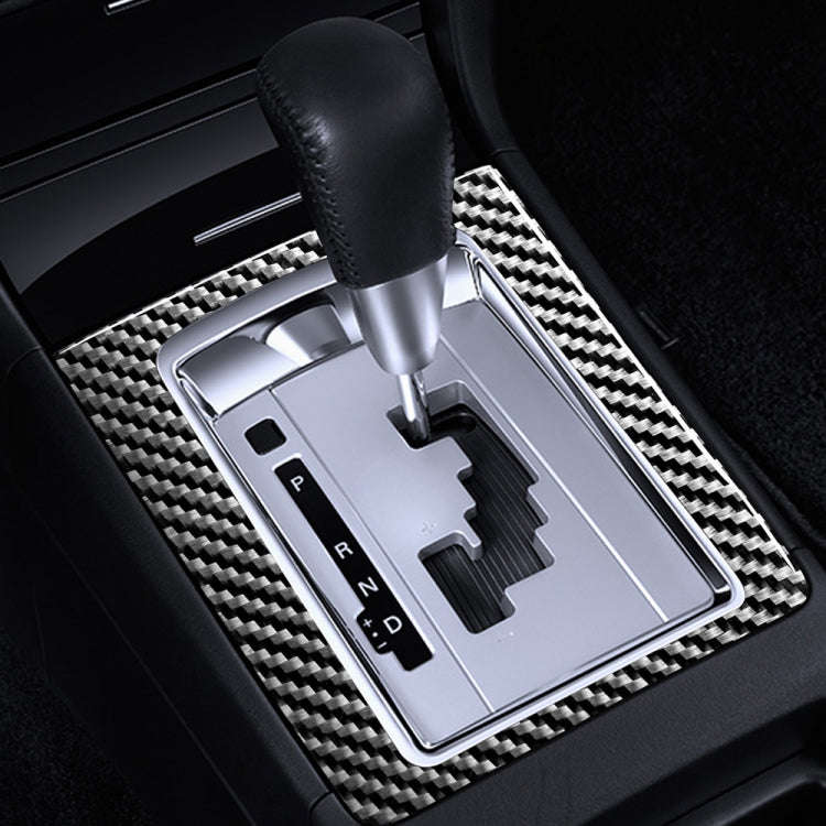 Car Carbon Fiber Manual Gearbox Decorative Sticker for Mitsubishi Lancer EVO (Only GT / GTS) 2010...