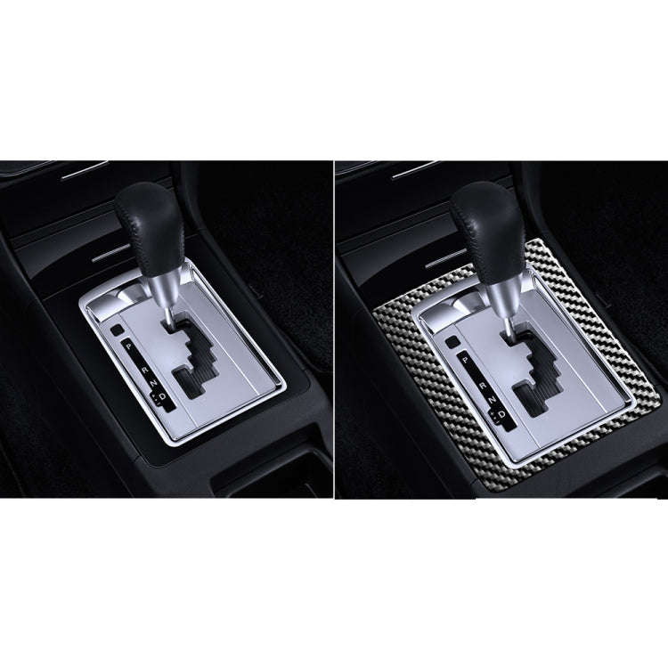 Car Carbon Fiber Manual Gearbox Decorative Sticker for Mitsubishi Lancer EVO (Only GT / GTS) 2010...