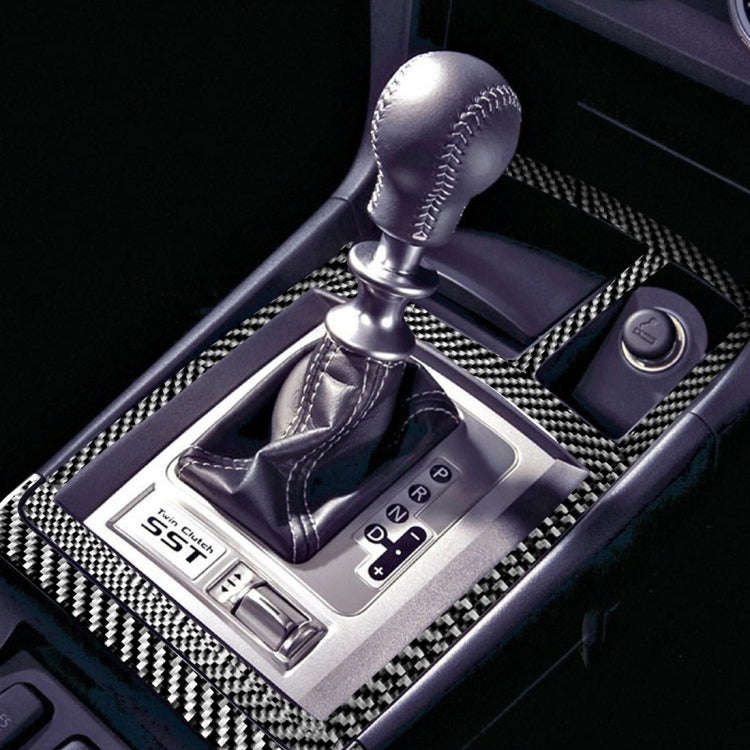 Car Carbon Fiber Manual Gearbox Decorative Sticker for Mitsubishi Lancer EVO (Only GTS) 2008-2015...